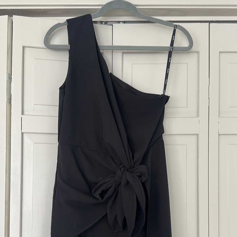 Bardot Black One-Shoulder Jumpsuit - Picture 4 of 5
